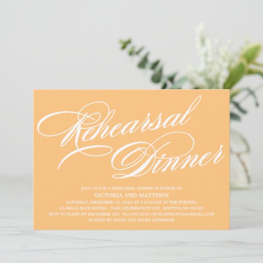 SCRIPT 2 | REHEARSAL DINNER INVITE KAART (Staand voorkant)