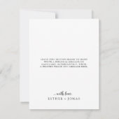  script 3 Photo Collage Wedding Bedankkaart (Achterkant)