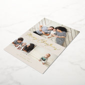 Script 3 van de Folie van de Vroege Kerst Collage  Folie Feestdagenkaart (Gedraaid)