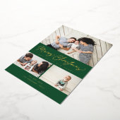 Script 3 van de Folie van de Vroege Kerst Collage  Folie Feestdagenkaart (Gedraaid)