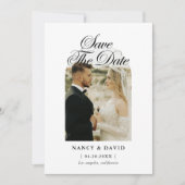 Script Ach-foto trouwdatum opslaan Save The Date (Voorkant)