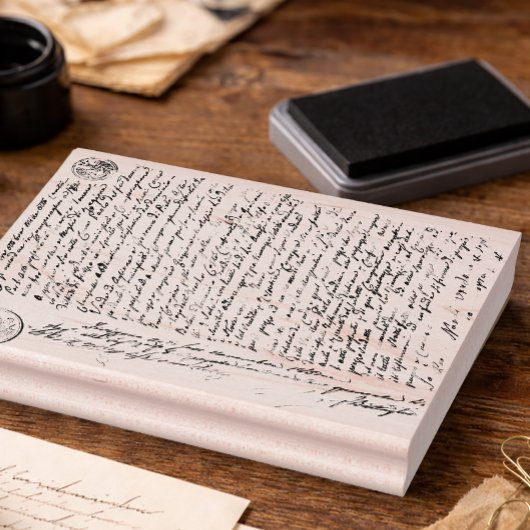  Script-achtergrond Rubberstempel
