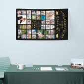 Script Afstuderen 35 Photo Collage Black Gold Spandoek (Beurs)