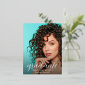 Script Afstuderen Announcement Folie Briefkaart (Staand Voorkant)