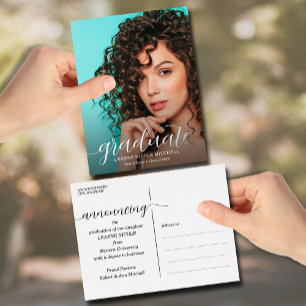Script Afstuderen Announcement Folie Briefkaart
