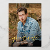 Script Afstuderen Announcement Folie Briefkaart (Voorkant)