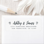 Script Ampersand Koppel Retouradreslabel Etiket (Insitu)