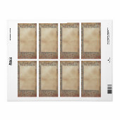 Script Apothecary Label (Full Sheet)