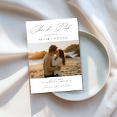 Script Beach Sunset Foto Budget Huwelijk Save The Date