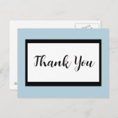 Script Bedankkaart Briefkaart (Voorkant / Achterkant)