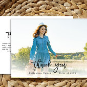 Script Bedankt Foto Afstuderen Ansichtkaart Briefkaart