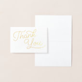 Script Bedankt | Trouw Bedankt Folie Kaarten (Display)