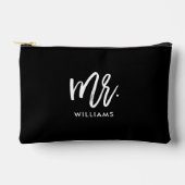 Script belettering "Mr. achternaam" Etui (Voorkant)