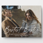 Script 'Beste BFF' Vrienden Aandenken Foto Fotoplaat (Voorkant)