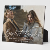Script 'Beste BFF' Vrienden Aandenken Foto Fotoplaat (Zijkant)