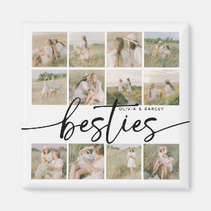 Script Besties Fotocollage Persoonlijk Magneet