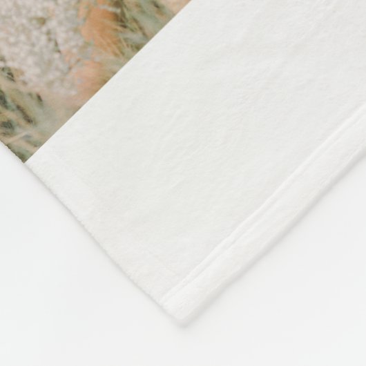 Script Besties Photo Collage Personalized Fleece Deken (Hoek)