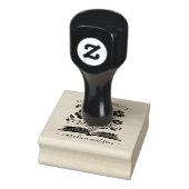 Script Bloem Boek uit de bibliotheek van   Rubberstempel (Stempel)