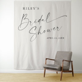 Script Boho Bruiloft Feest Fotohokje Achtergrond Wandkleed