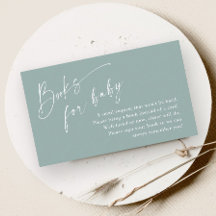 Script Books voor Baby Neutraal Baby shower