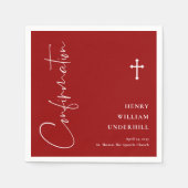 Script Boys-bevestiging Servet (Voorkant)