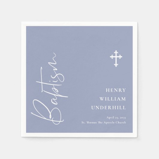 Script Boys Daptism Servet (Voorkant)