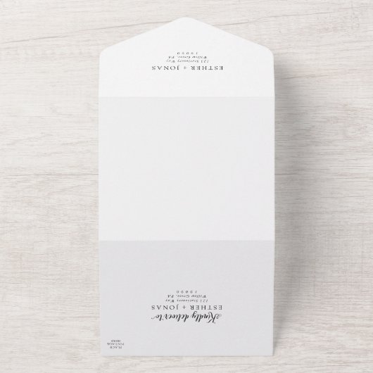 script bruiloft all in one uitnodiging (Buitenkant)