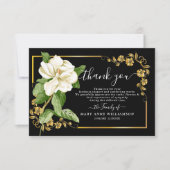 Script Budget Funeral Hartelijk dank Bedankkaart (Voorkant)