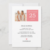 Script Calendar bruidsmeisje voorstel uitnodiging (Achterkant)