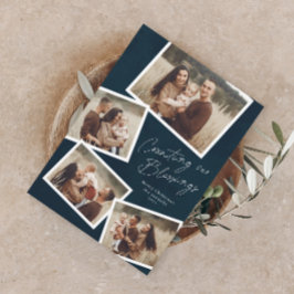 Script Collage Religieuze Magnetische Kerst Kaart