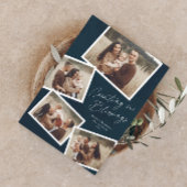 Script Collage Religieuze Magnetische Kerst Kaart