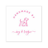  Script Custom logo Handmade by  Zelfinktende Stempel (Design)