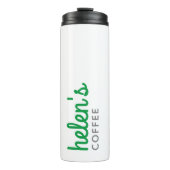 Script Custom Name Coffee Tumbler gepersonaliseerd Thermosbeker (Voorkant)