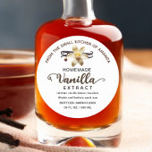 Script Custom zelfgemaakte vanille-extract label