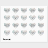 Script Dank u Hart Waterverf Sticker (Vel)