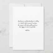 Script Dank u kaart Sjabloon, dank u kaart (Achterkant)