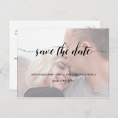 Script De datum opslaan Foto Briefkaart (Voorkant / Achterkant)