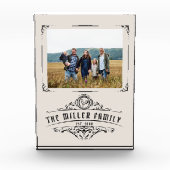 script decoratief grensmonogram fotoblokken (Voorkant)