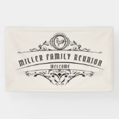  Script Decoratieve Boerderij Familiereünie Spandoek (Horizontaal)