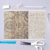 Script Decoratieve Ephemera Decoupage Tissuepapier (Craft)