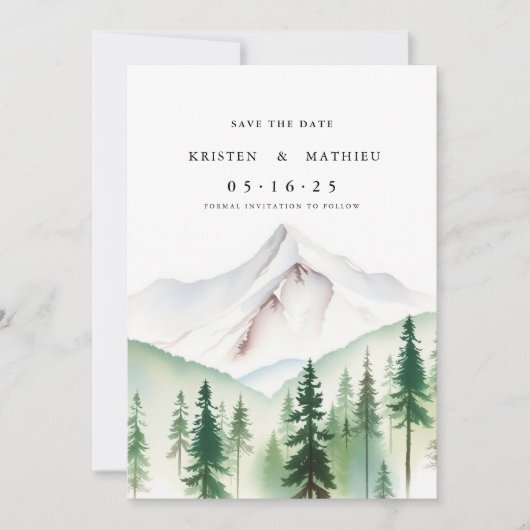 Script Digital Mountain Save The Date (Voorkant)