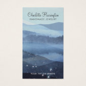 Script Earring Blue Mountain Jewelry Display Kaart (Voorkant)