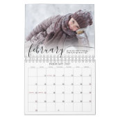 Script Eén Foto Per Maand Eenvoudig Kalender (Feb 2027)