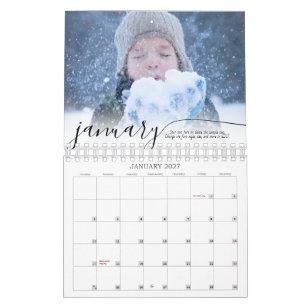 Script Eén Foto Per Maand Eenvoudig Kalender