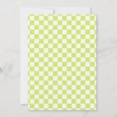 Script een verlichte putter golf Baby Shower Kaart (Achterkant)