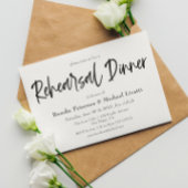 Script Elegante repetitie diner uitnodiging