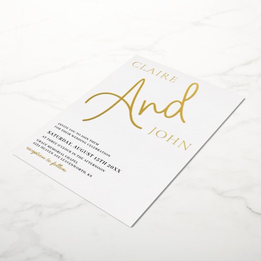 Script en bruiloft uitnodiging (Gedraaid)