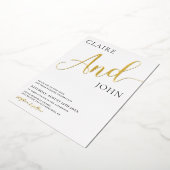 Script en bruiloft uitnodiging (Gedraaid)