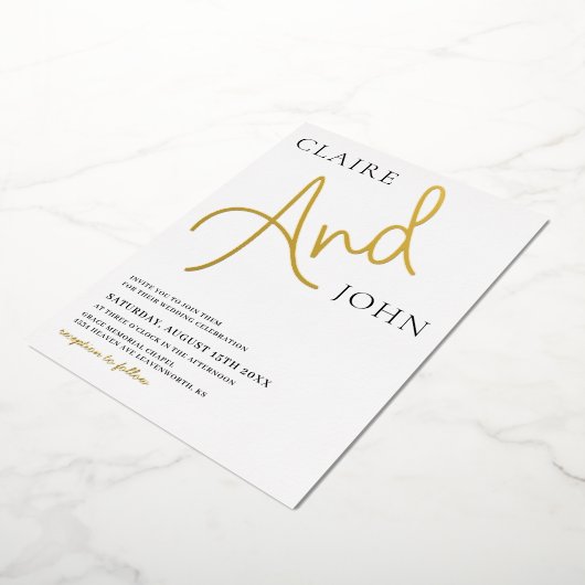 Script en bruiloft uitnodiging (Gedraaid)