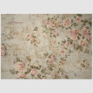 Script en Rozen Tissue Paper Tissuepapier